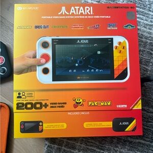 Atari My Arcade Handheld Console - White and Black
